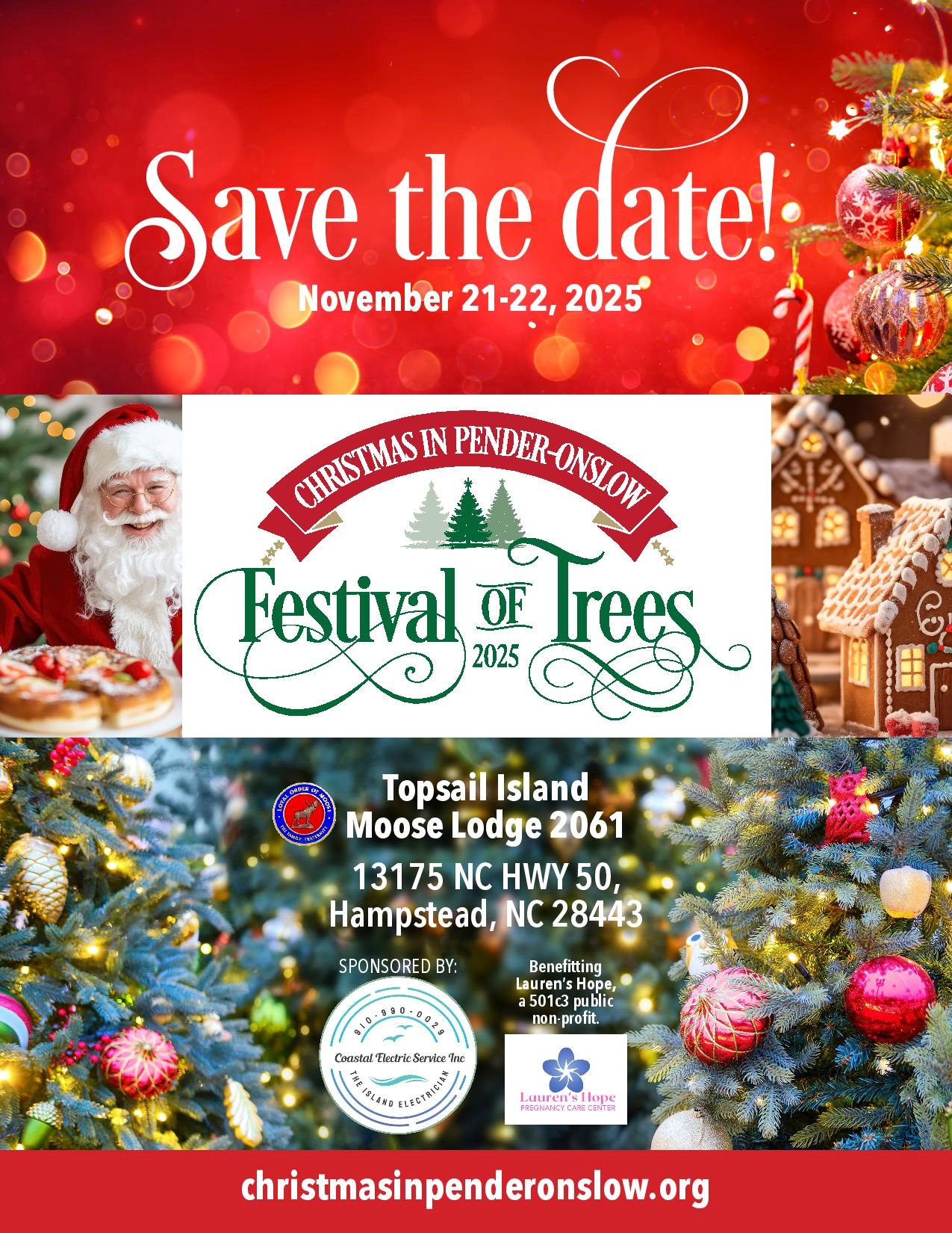 Christmas in Pender-Onslow Festival of Trees